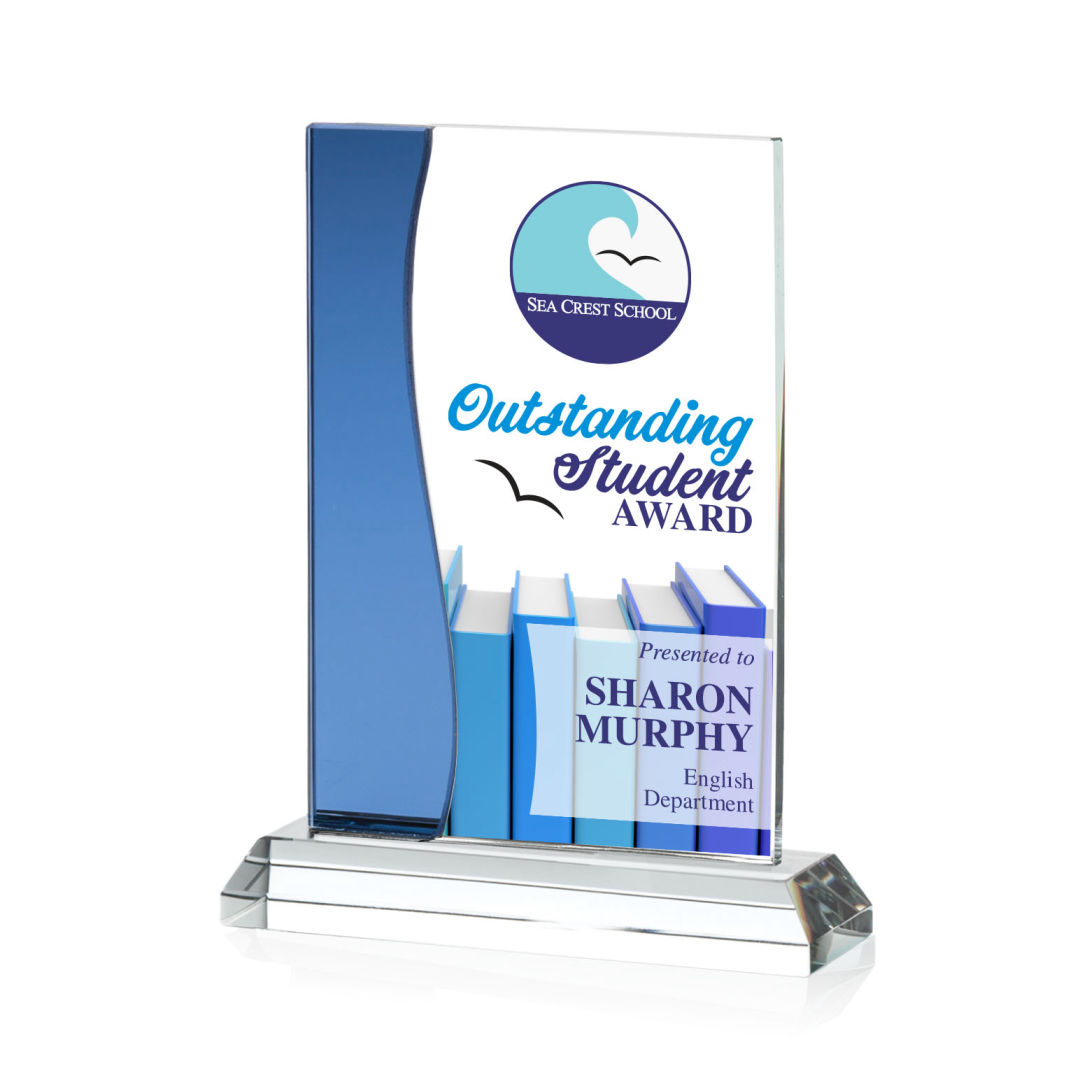 Landfield VividPrint™ Award - Blue 12