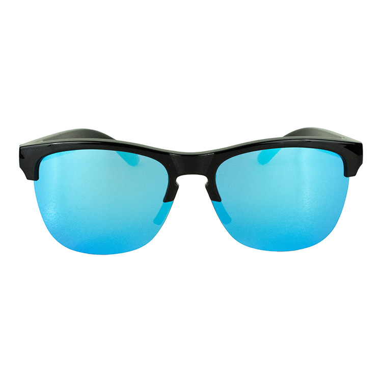 "CAMBRIA" Recycled Half Frame Reflective Sunglasses 1