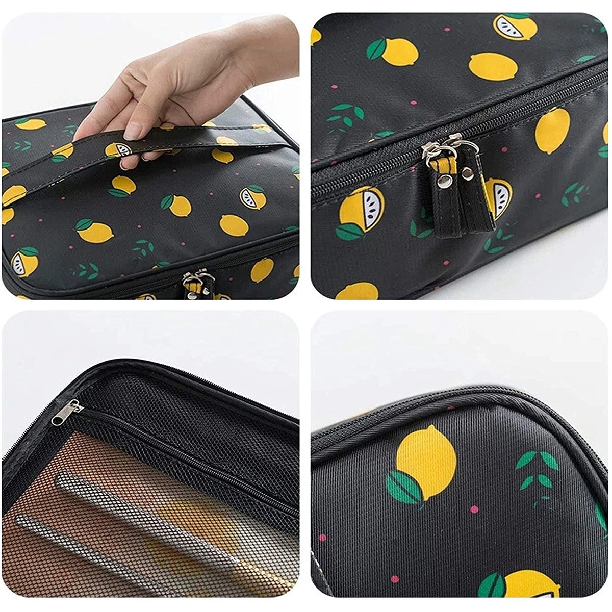 Travel Cosmetic Bag Large Makeup  Case 4