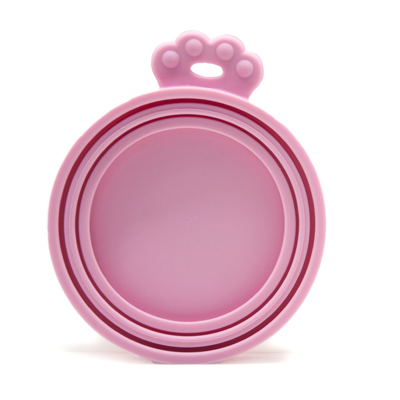 Silicone Can Lids for Pet Food Cans Fits Standard Size Can Tops 4