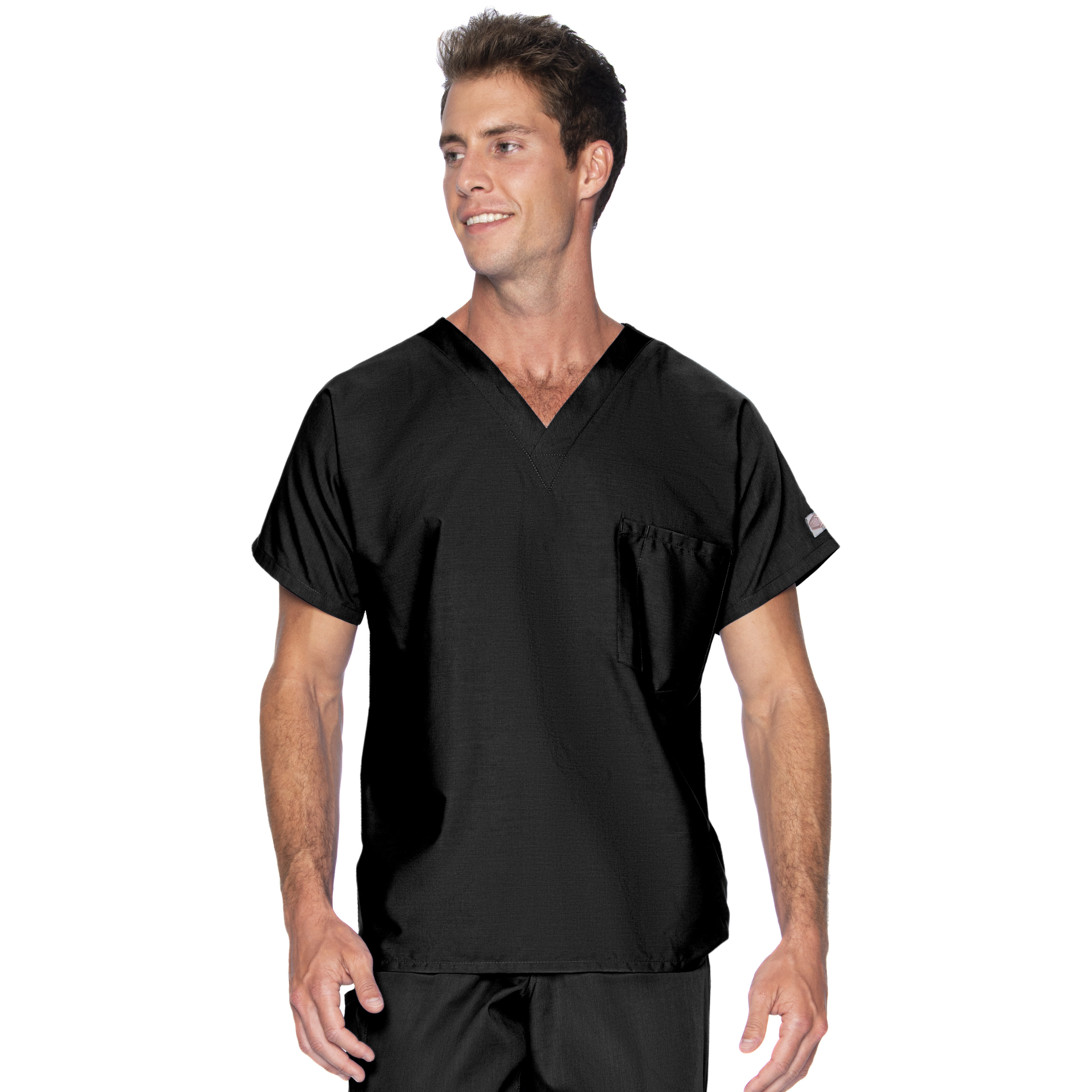 Landau - ScrubZone - Unisex One-Pocket Dolman Sleeve Tuckable V-Neck Top 29