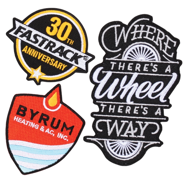 3.5" Patch - 75% Embroidered 1