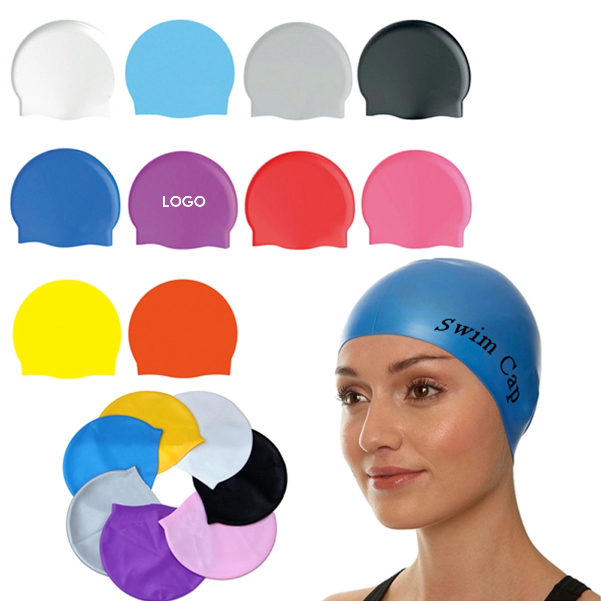 Silicone Swim Cap 2