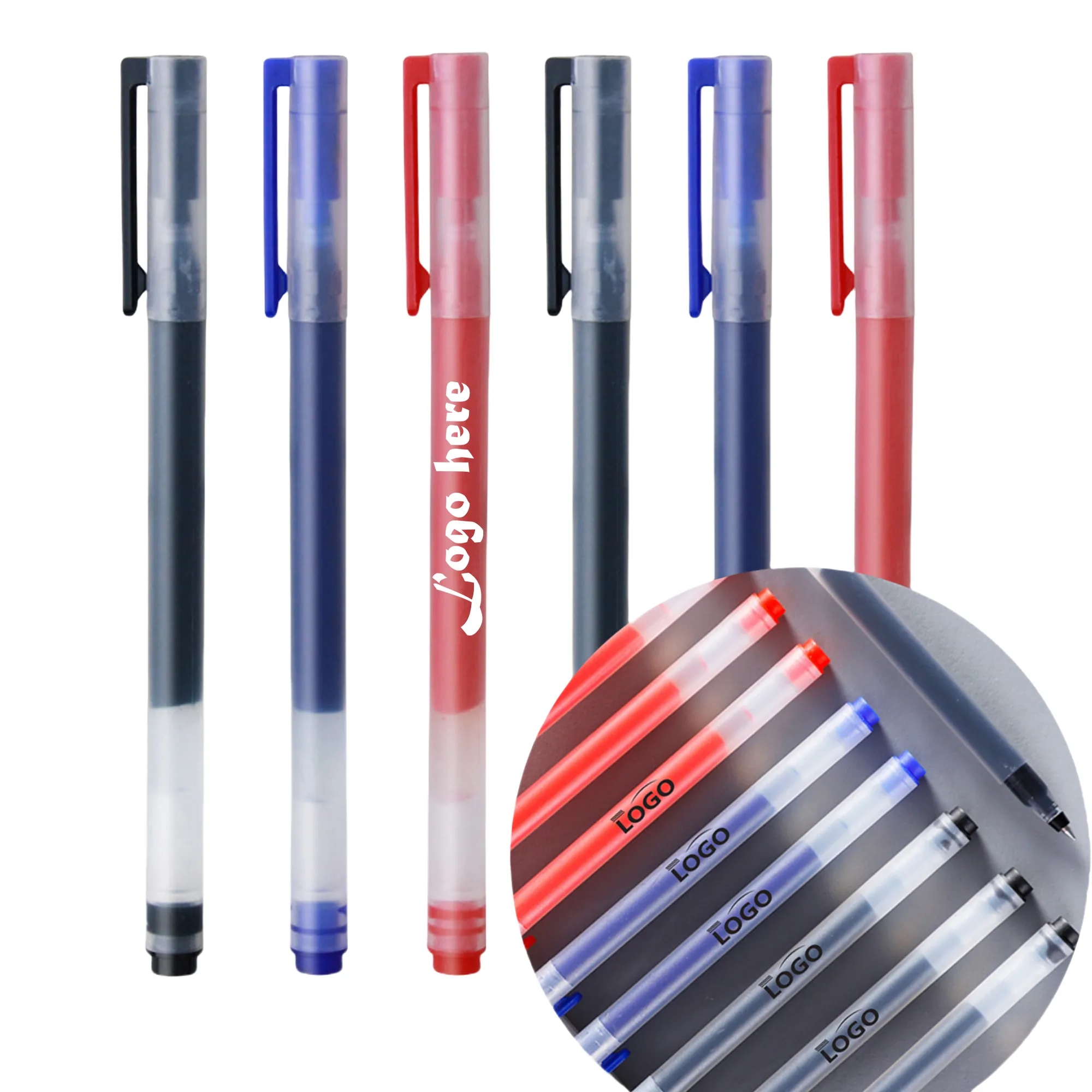 Transparency Neutral Ballpoint Pen MOQ50 2