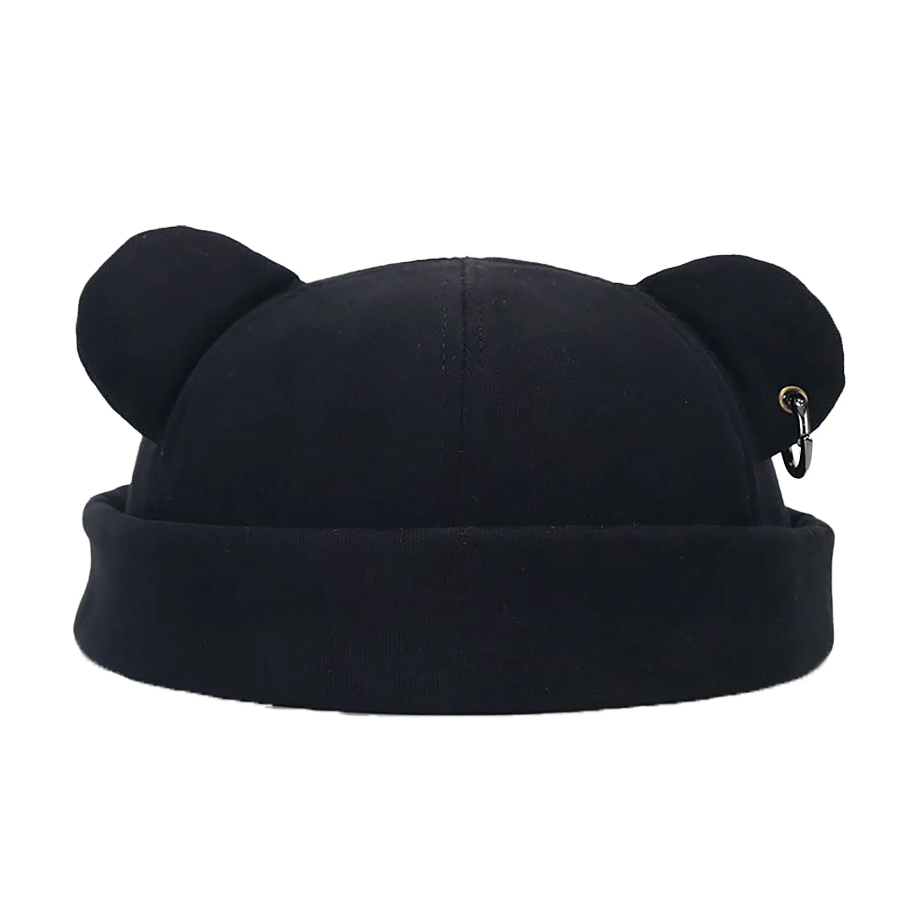 Cotton Brimless Melon Skin Hat 1