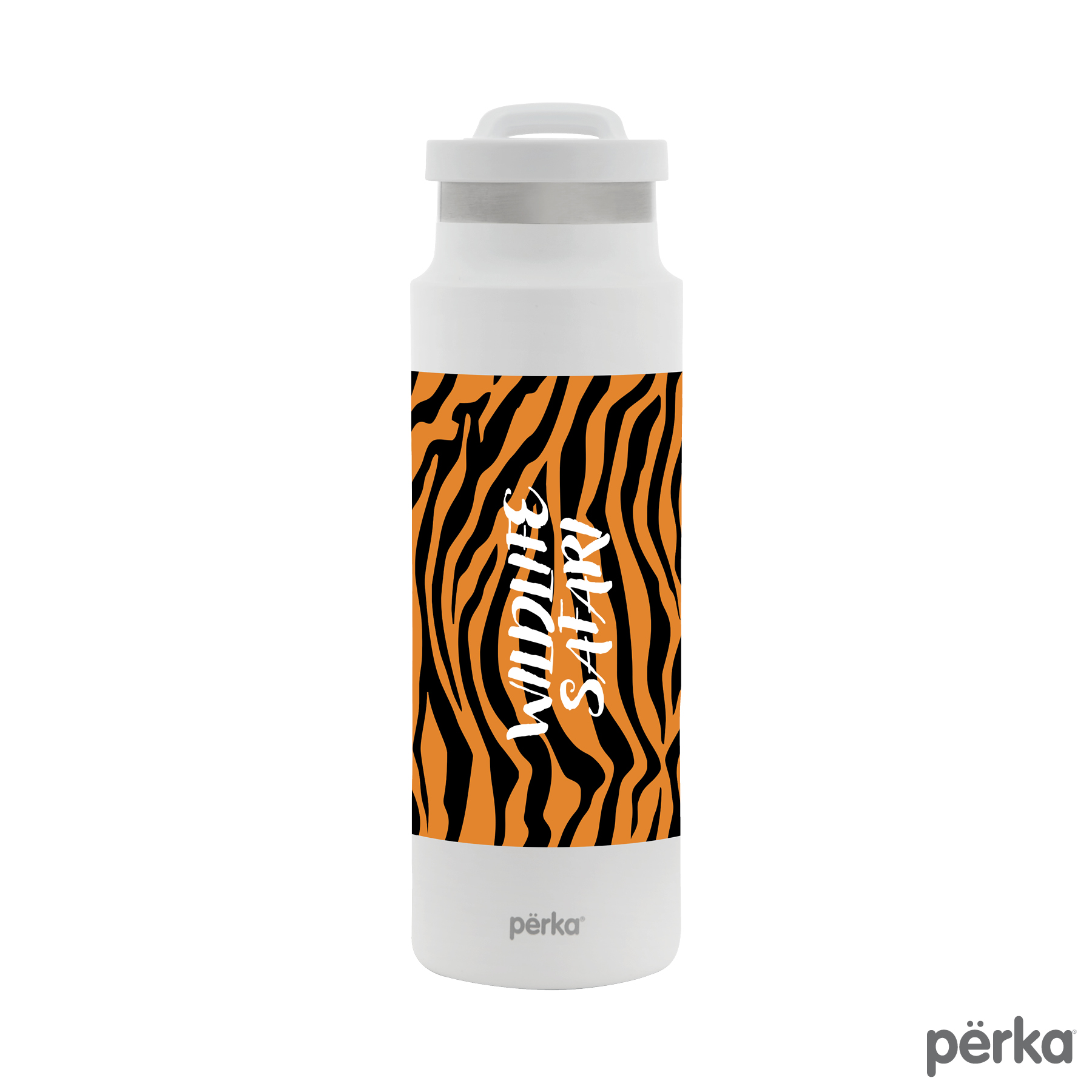 Perka® Monroe 24 oz. Double Wall Recycled Stainless Steel Water Bottle 47