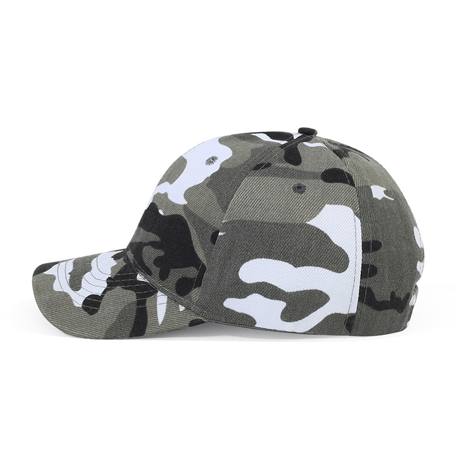 Kids' Stock Camo Polyester 6-Panel Baseball Cap 9