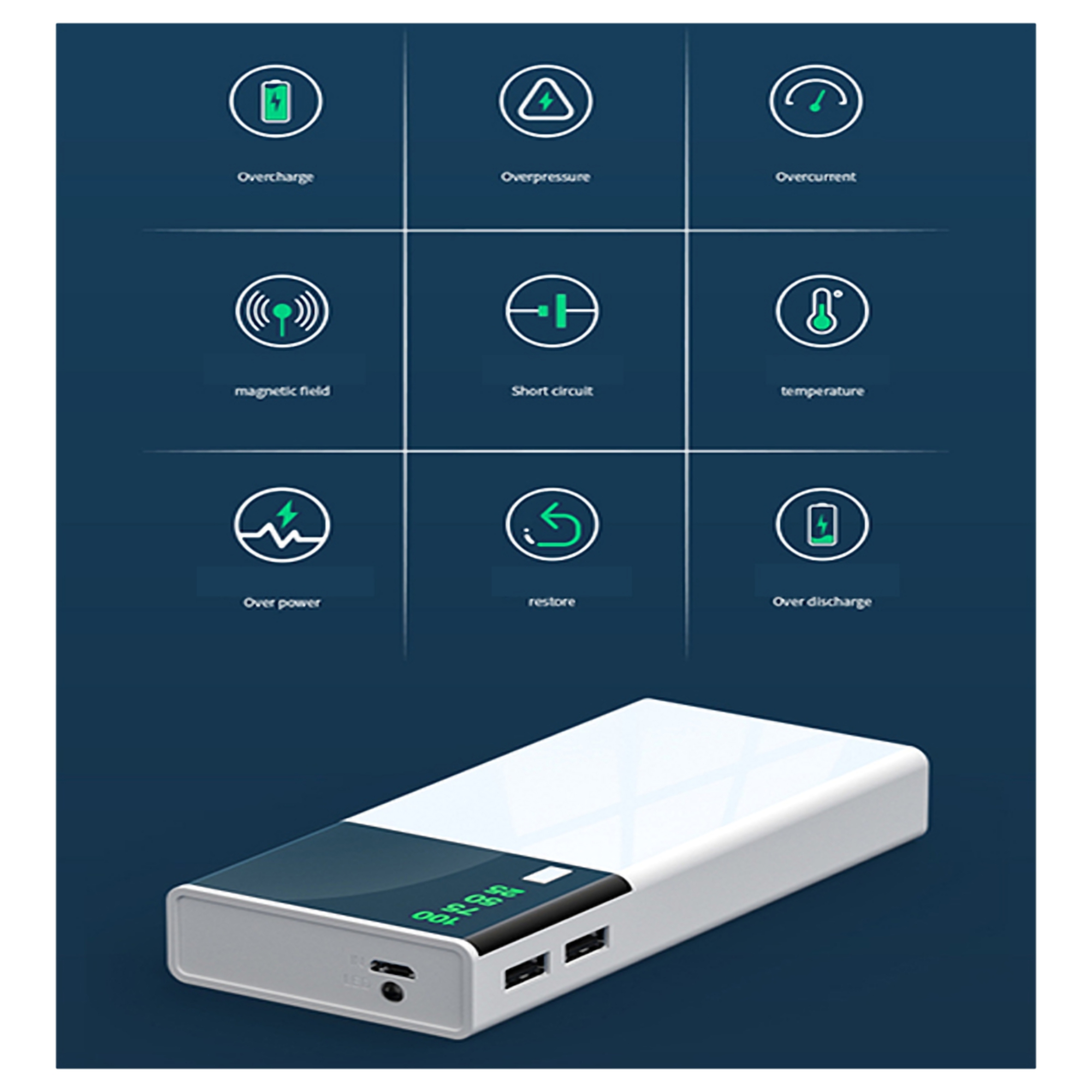 10000 mAh Mobile Power Bank 4