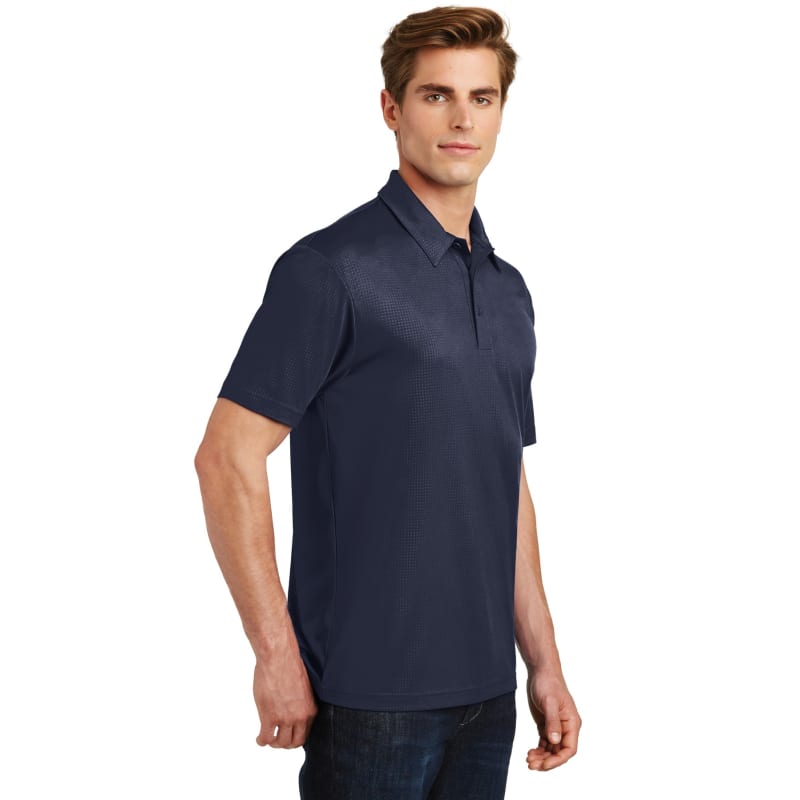 Sport-Tek Embossed PosiCharge Tough Polo . 12
