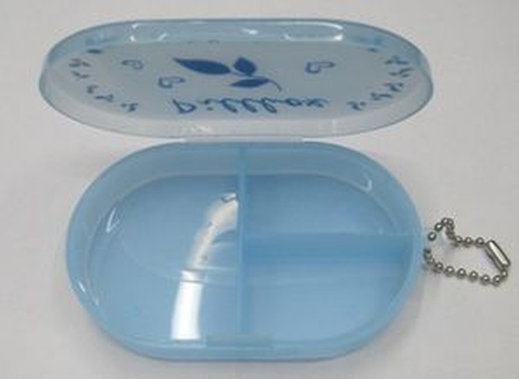 Mini 3 Compartment Pill Box 2