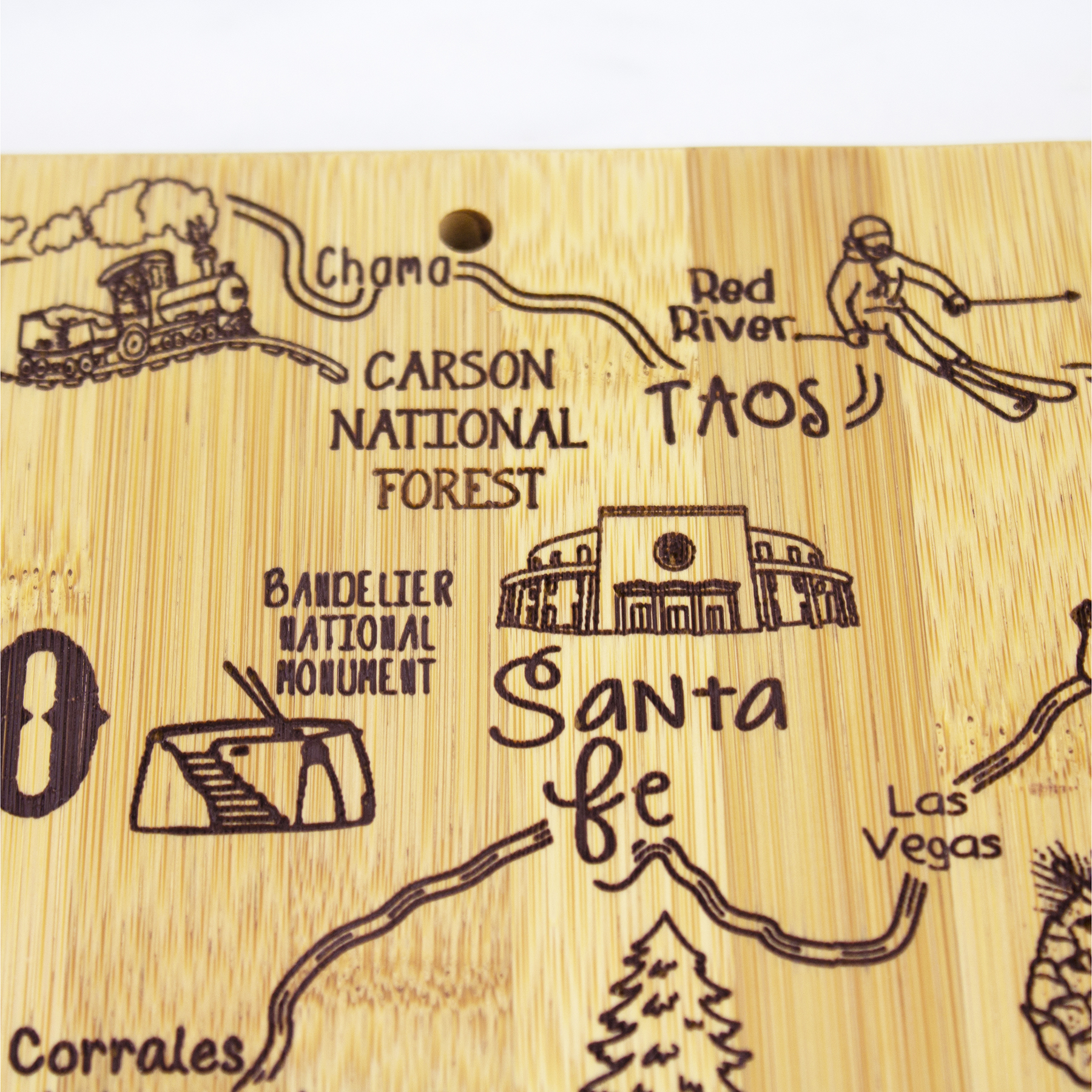Destination New Mexico Cutting & Serving Board 2