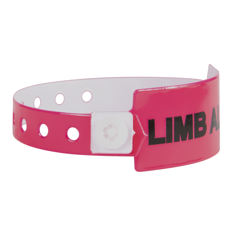 Medical Alert Wide Vinyl Wristbands 11