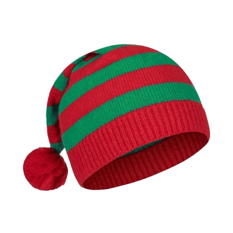Christmas Beanie Knit Hat Holiday Hat 4