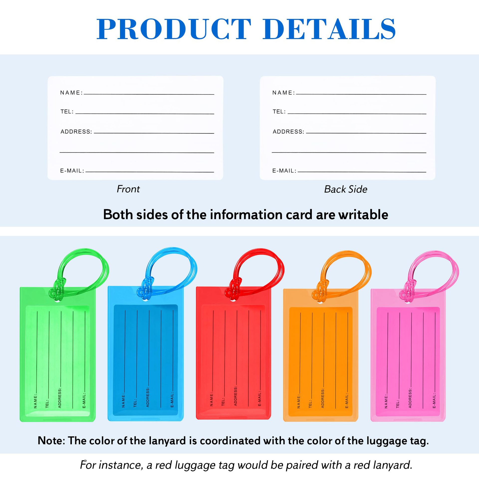 PVC Luggage ID Tag 3