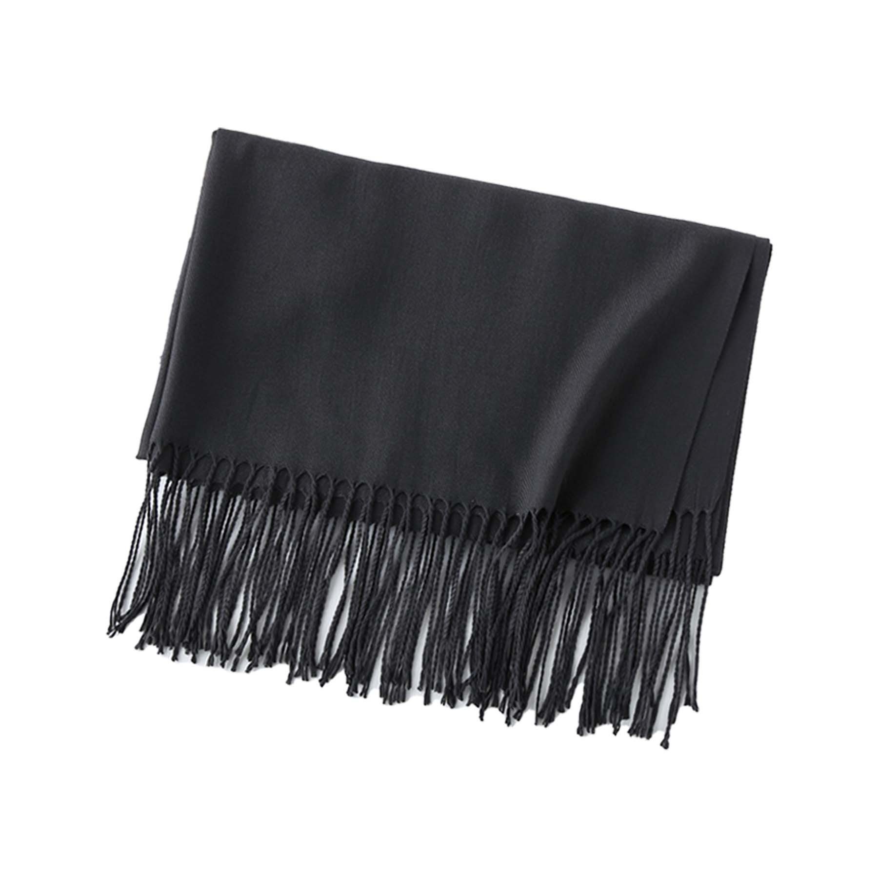 Winter Pure Color Scarf 2