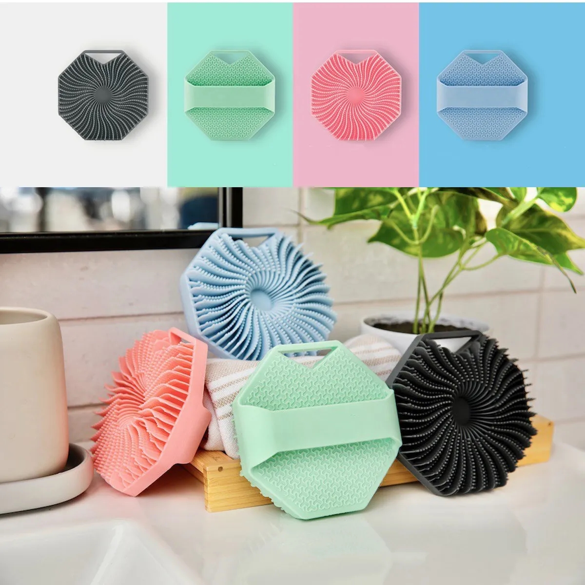 Silicone Body Shower Cleaning Brush 3