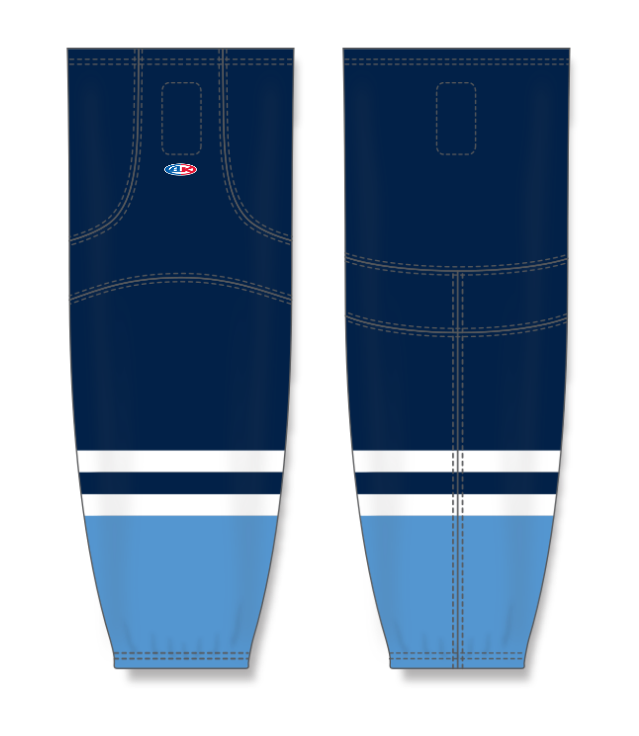 Cut & Sew Pro Hockey Socks HS2100-G138 5
