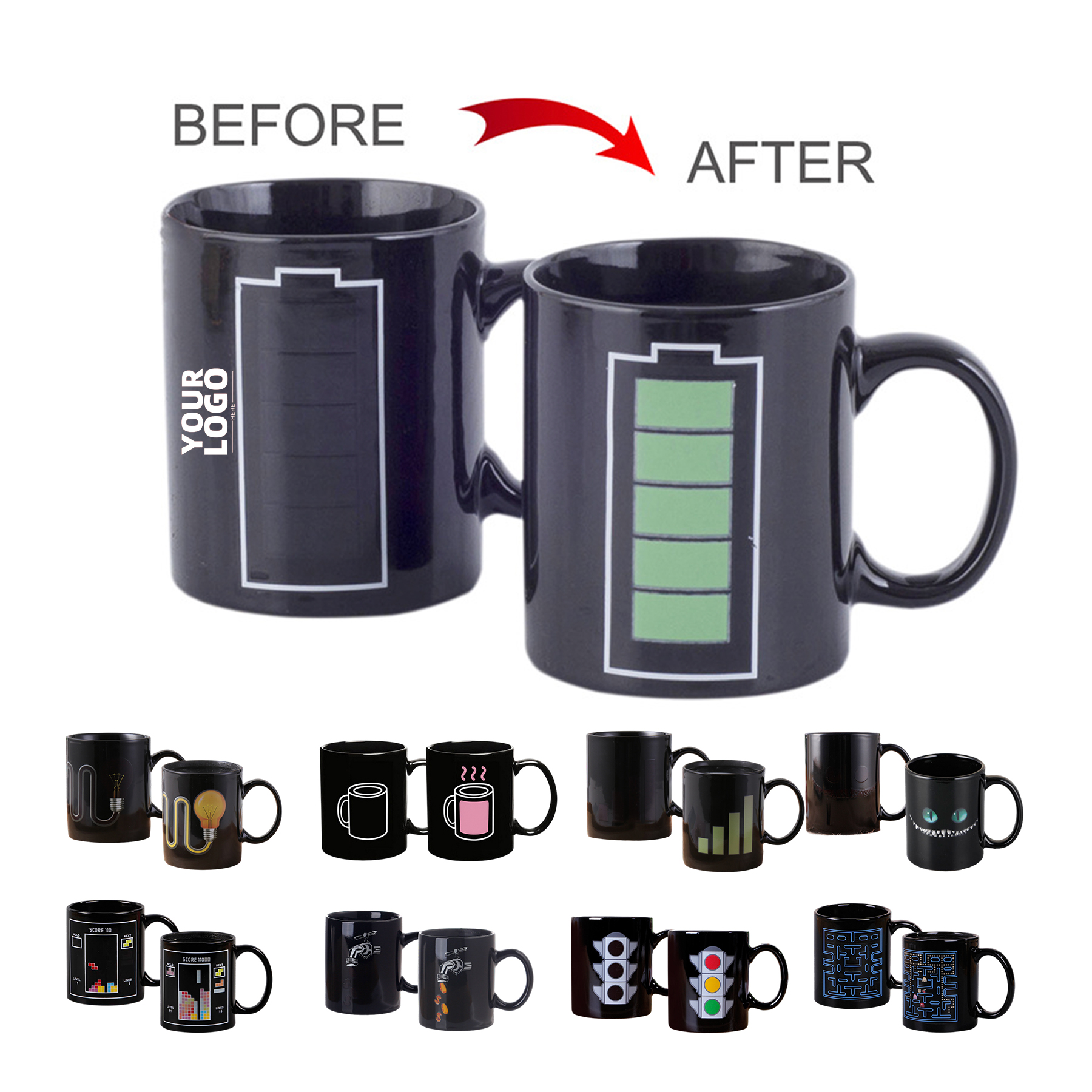 12 OZ Ceramic Coffee Mug 2