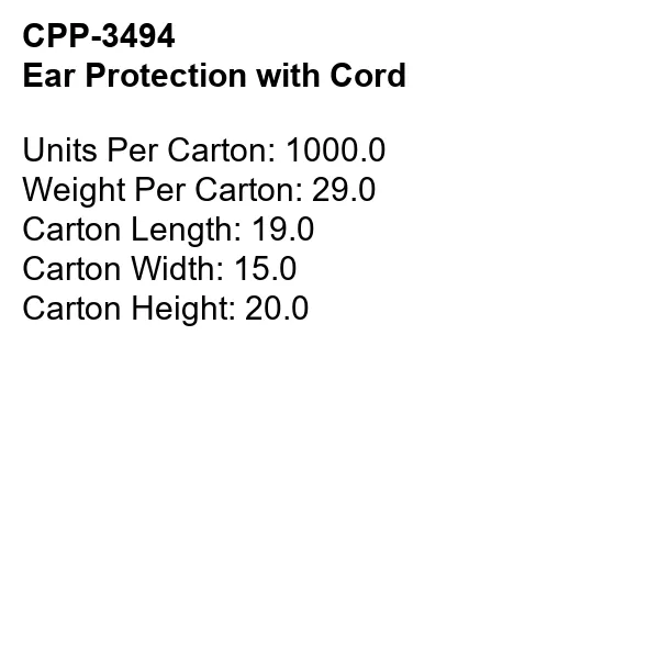 Ear Protection with Cord 14