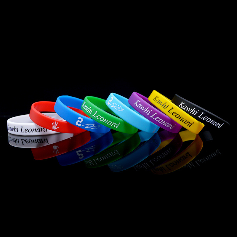 Screen Printed Silicone Wristband 2