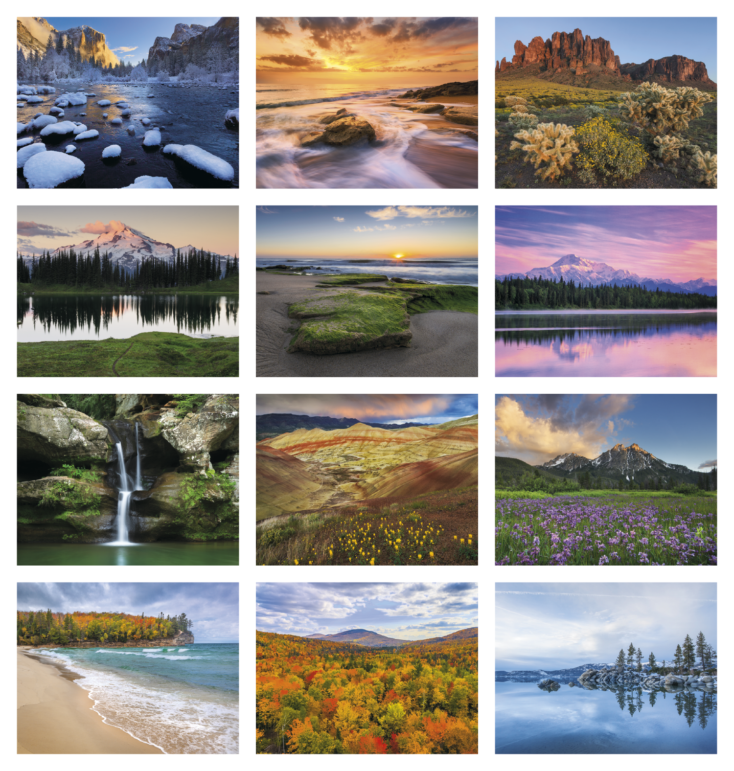 Good Value™ Landscapes of America - Spiral Calendar 42