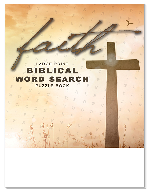PUZZLE BOOK - Faith: Large Print Biblical Word Search Book 4