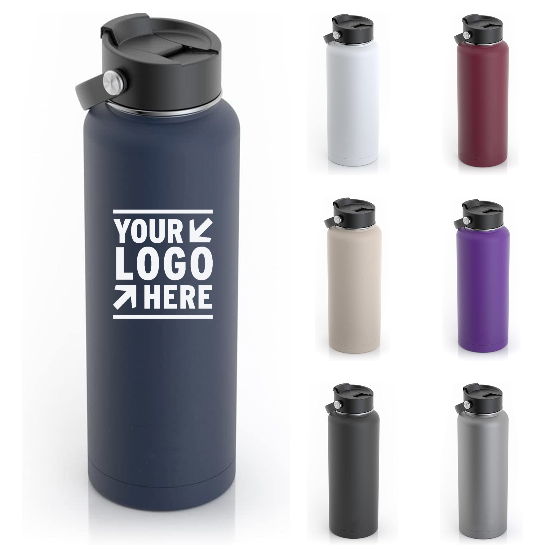 Vacuum BPA Free Reusable Leak-Proof Thermos Flask Metal Stainless Steel Double Wall Insulated Bottle
