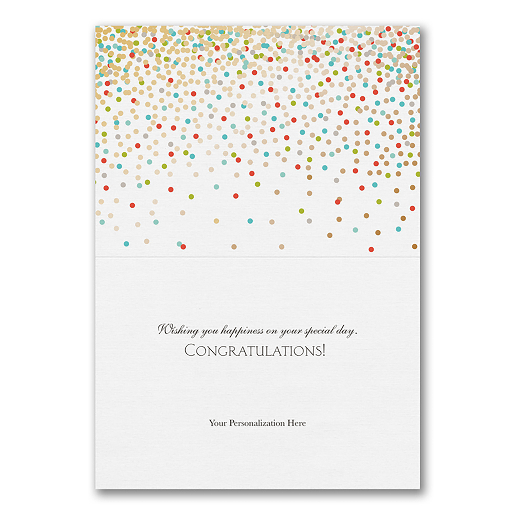Confetti Festivity Card 3