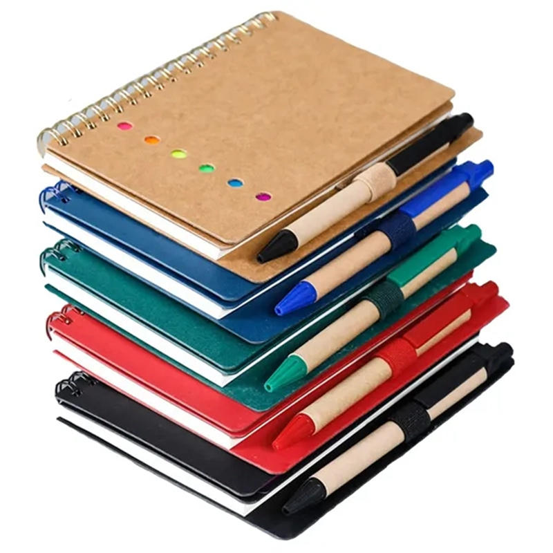 Notebook Steno Pads Lined Notepad With Pen 1