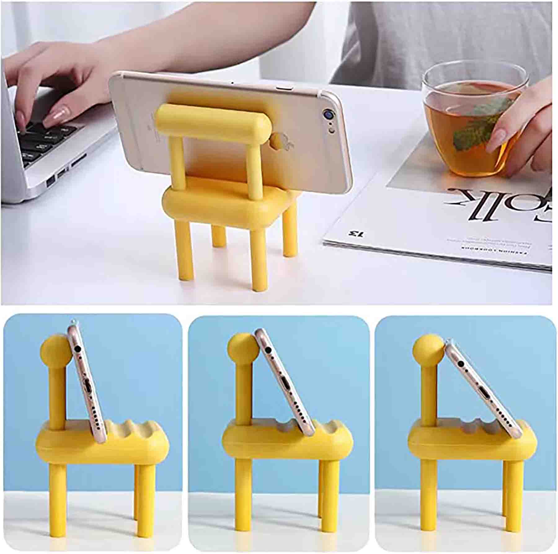 Cute Mini Chair Phone Holder 12