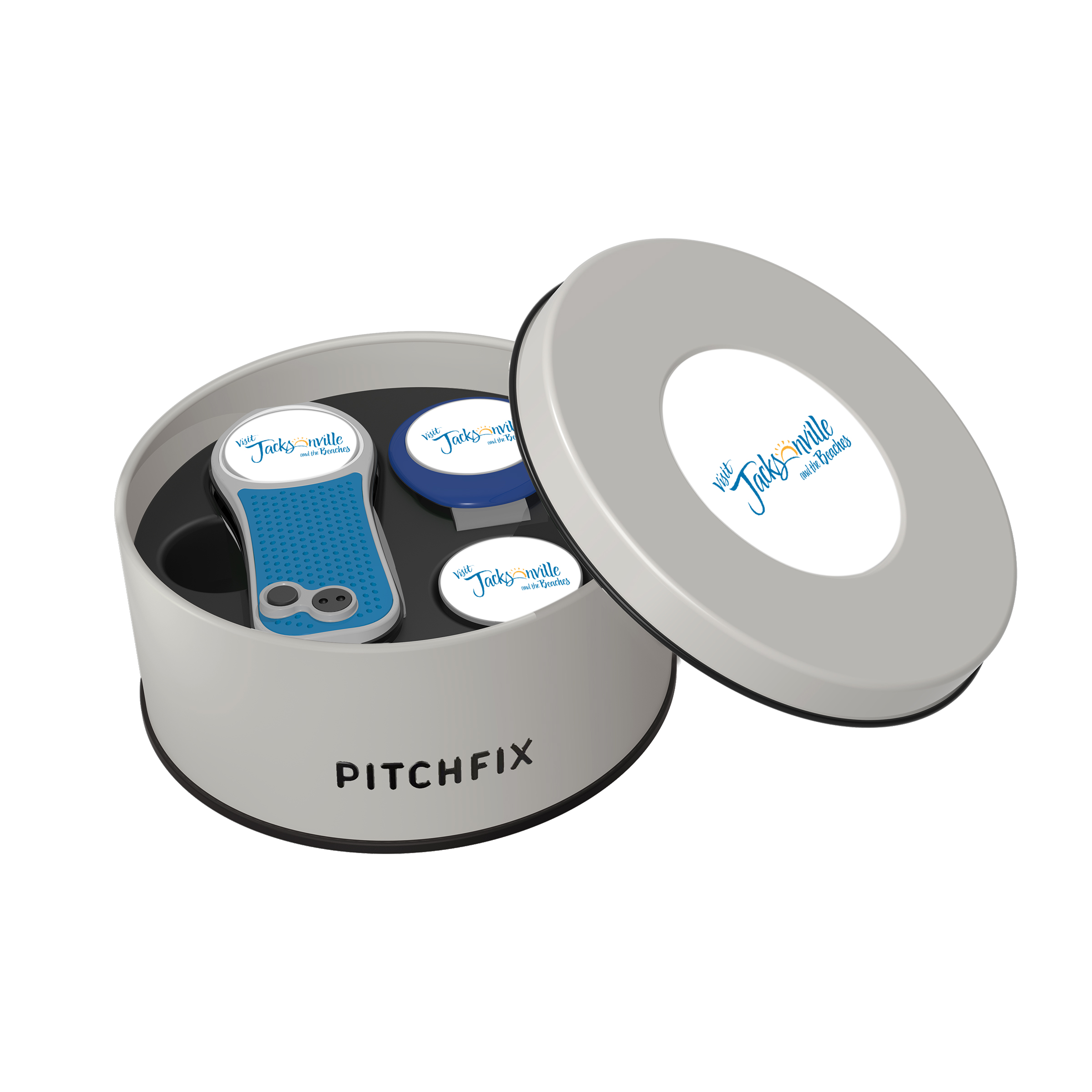 Pitchfix Hybrid Golf Divot Tool Deluxe Gift Set w/ Hat Clip 3