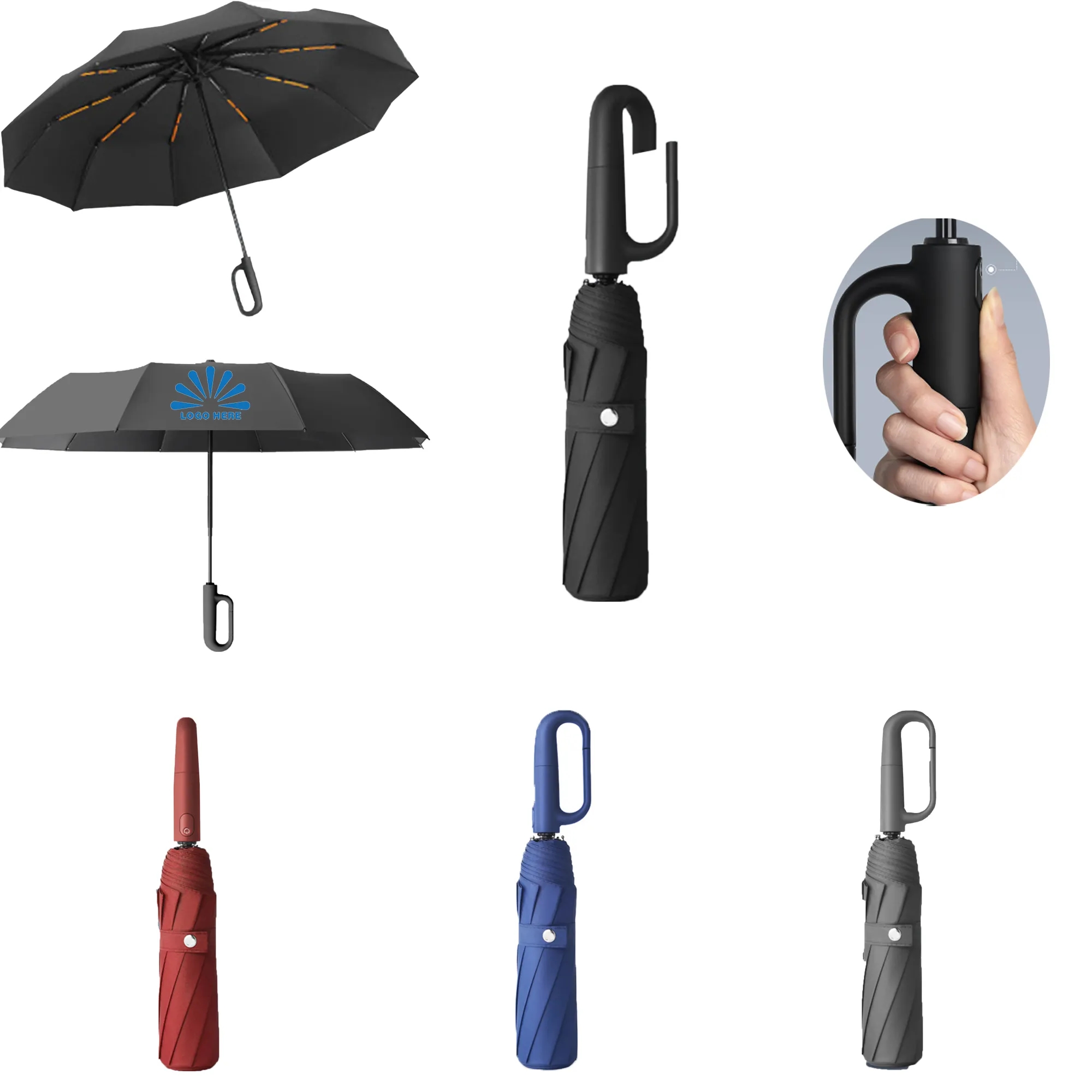 Super Windproof Sunshade Automatic Umbrella 2