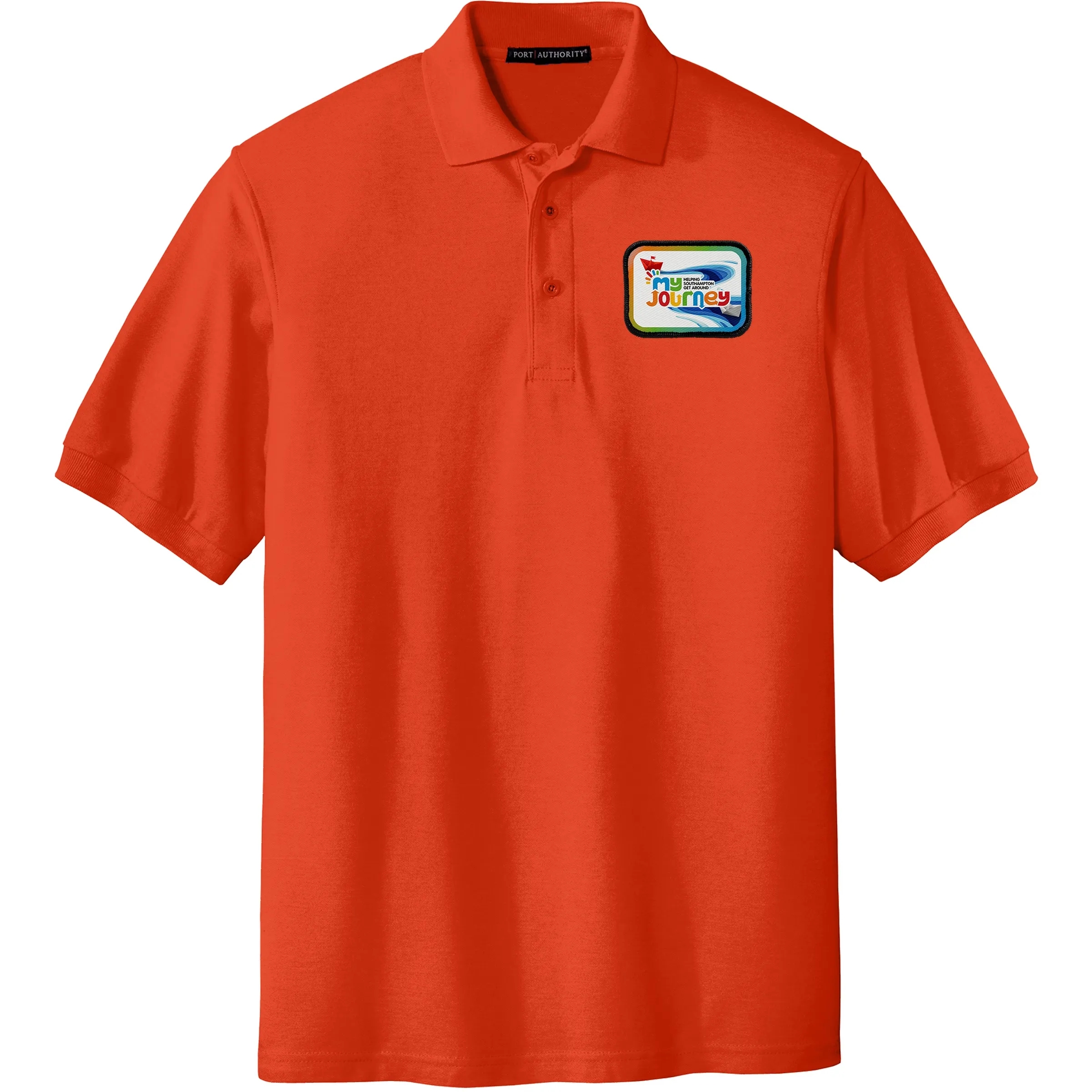 PORT AUTHORITY(R) SILK TOUCH(TM) POLO WITH EMBLEM 63