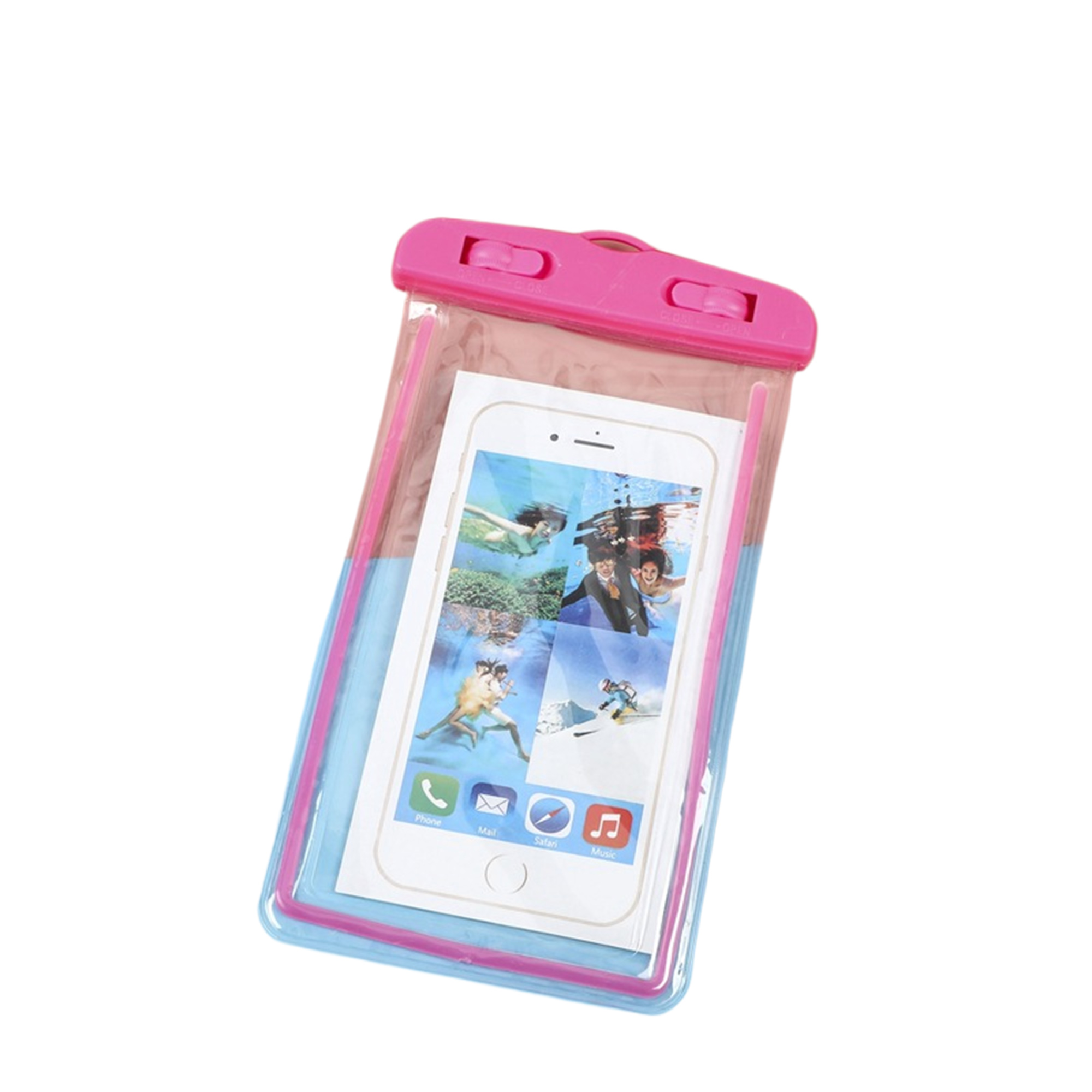 MOQ100 Glowing Waterproof Phone Case for Outdoor Use 2
