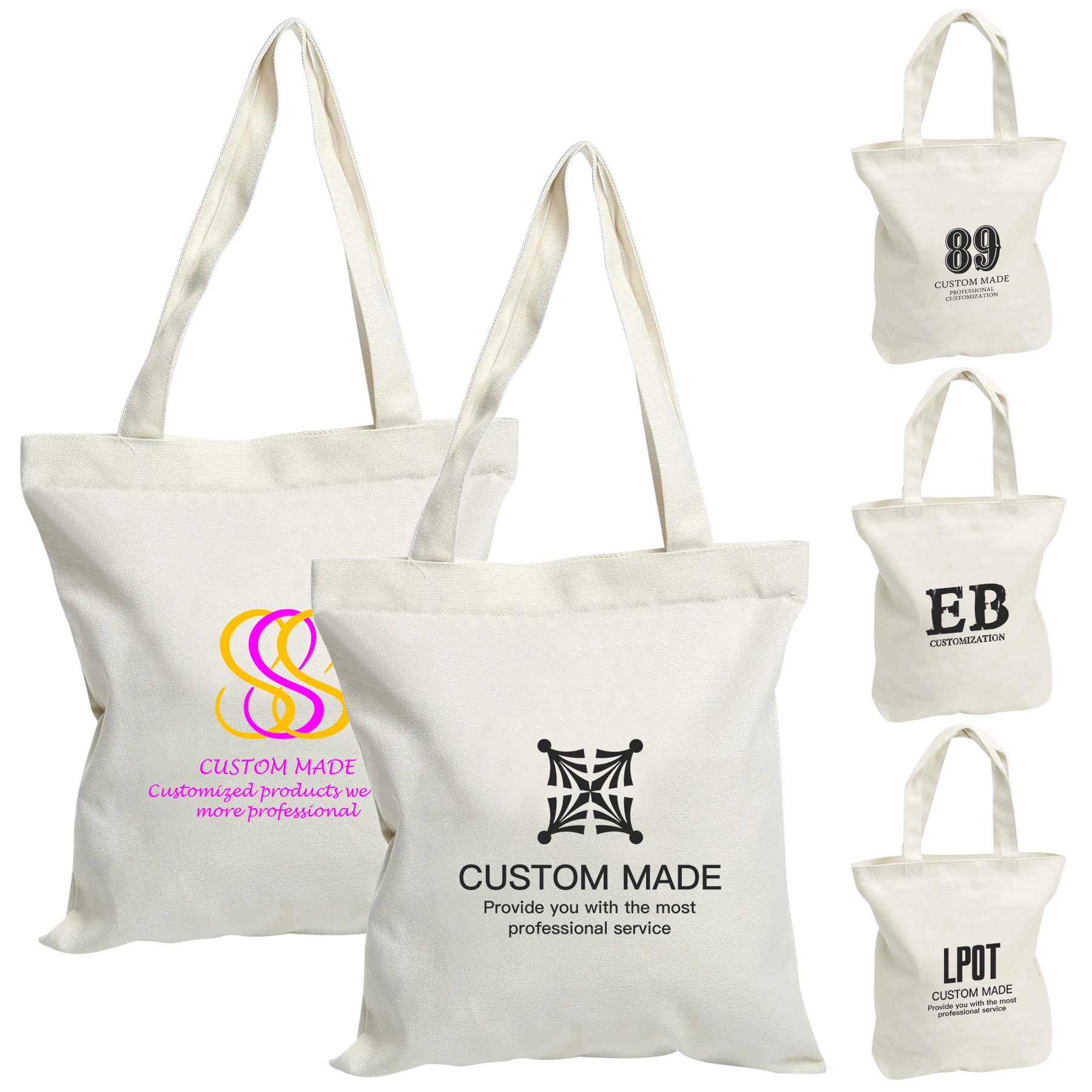 Reusable 10OZ Cotton Tote Bag 1