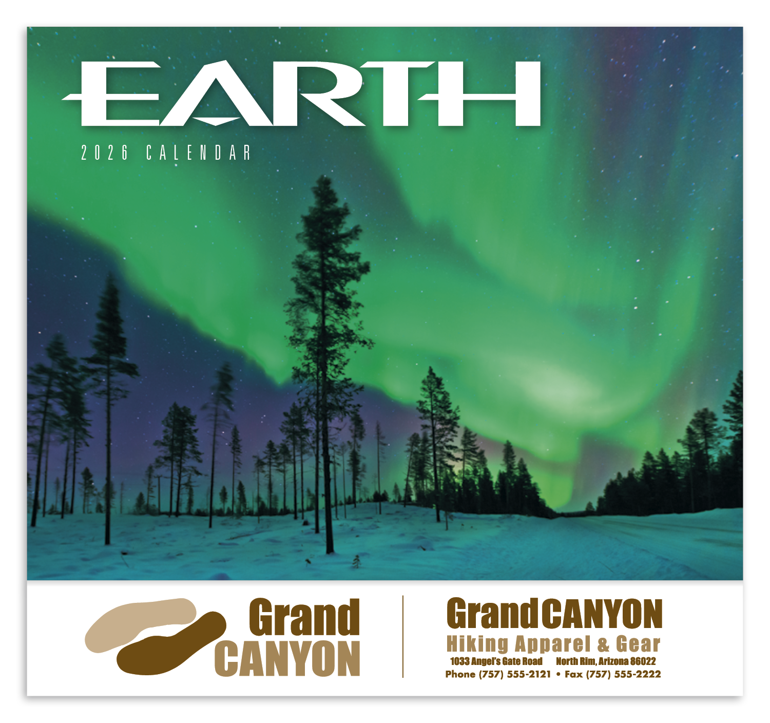 HotLine® Products Earth Appointment Calendar - Stapled 42