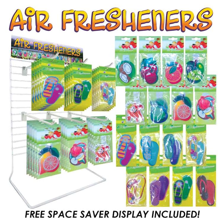 Car Air Fresheners - 8 Assorted Scents 2