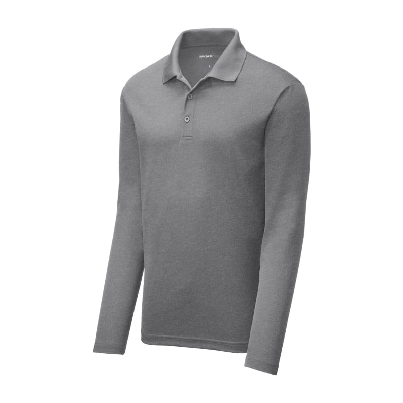 Sport-Tek PosiCharge RacerMesh Long Sleeve Polo. 26