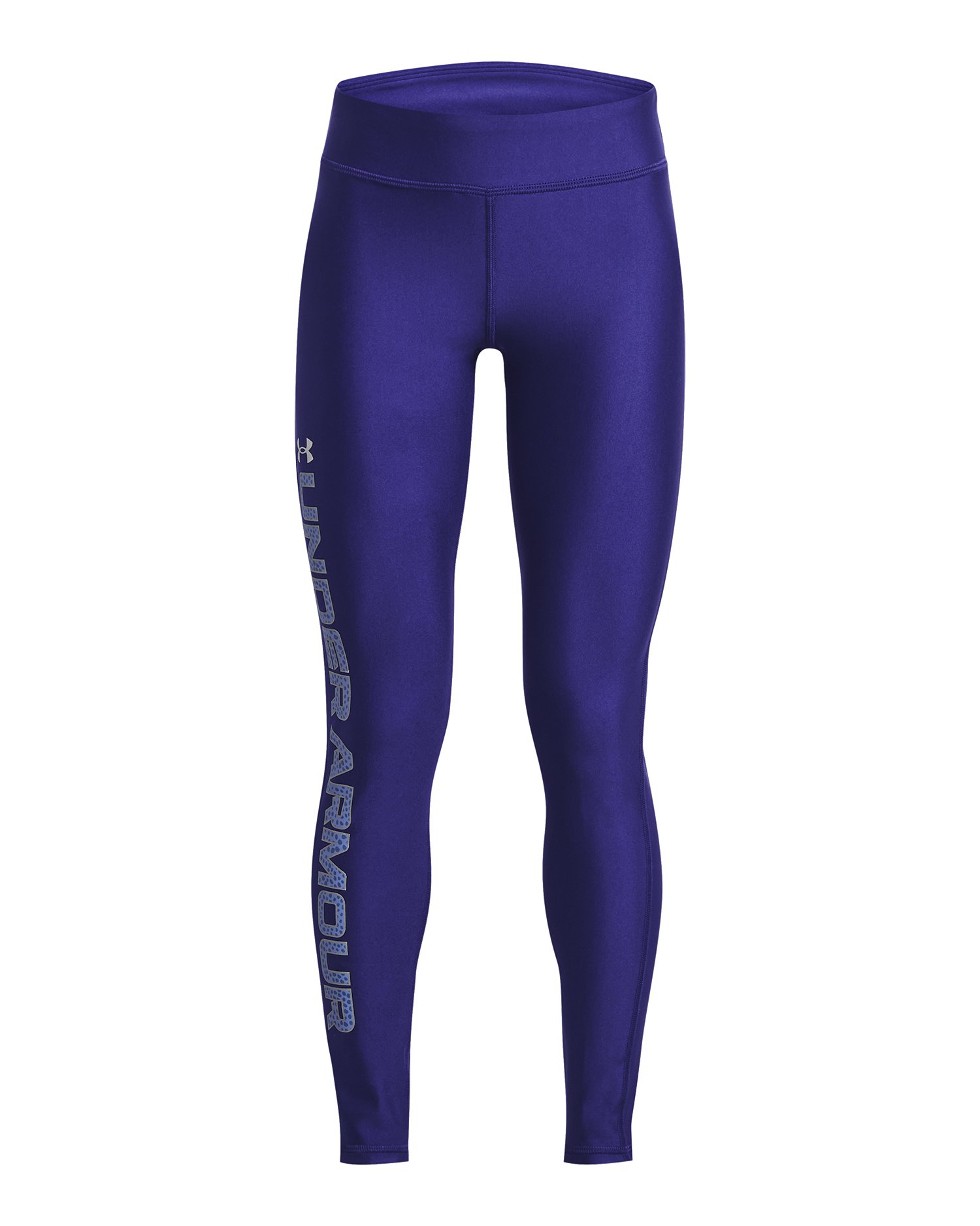Girls' HeatGear Print Branded Leggings 3