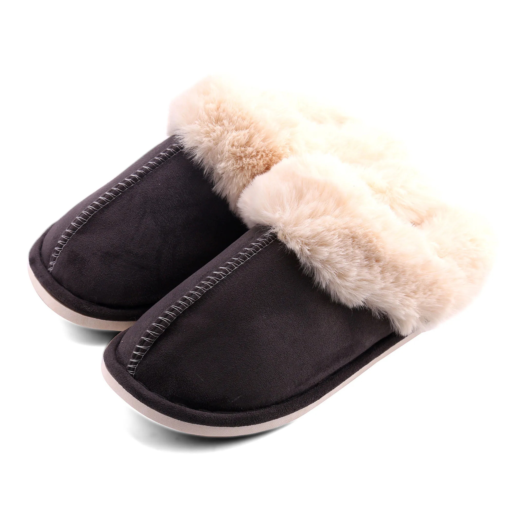 Custom Embroidered Plush Slippers - Multiple Sizes 4
