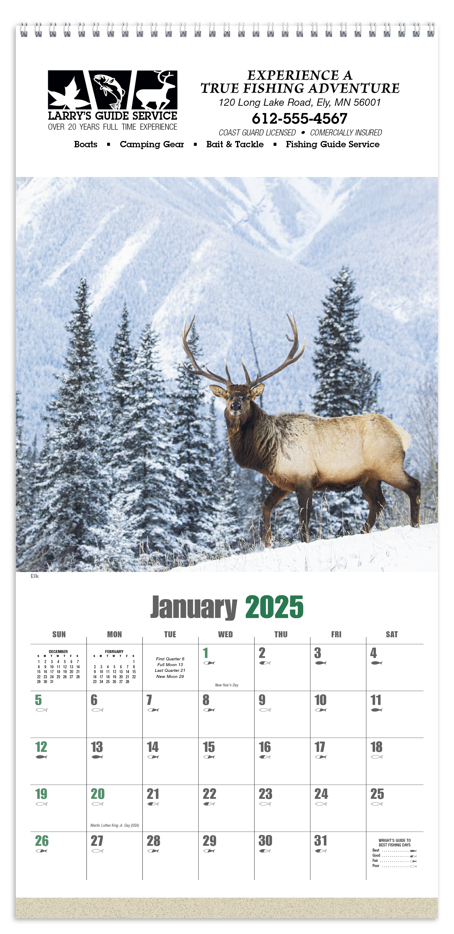 Triumph® Calendars Sportsman Calendar 6