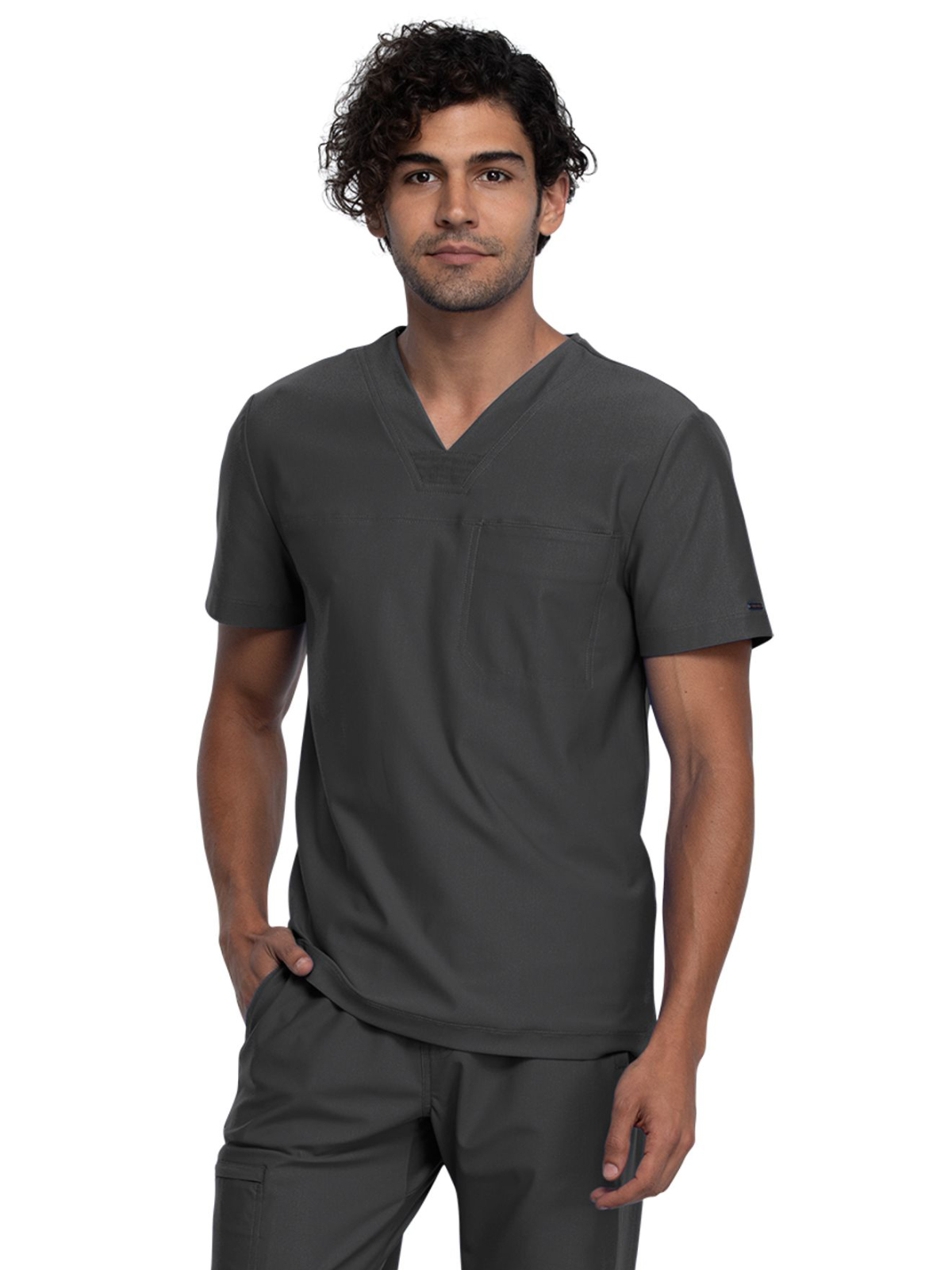 Cherokee - Form - Men's 1-Pocket Tuckable V-Neck Top 3