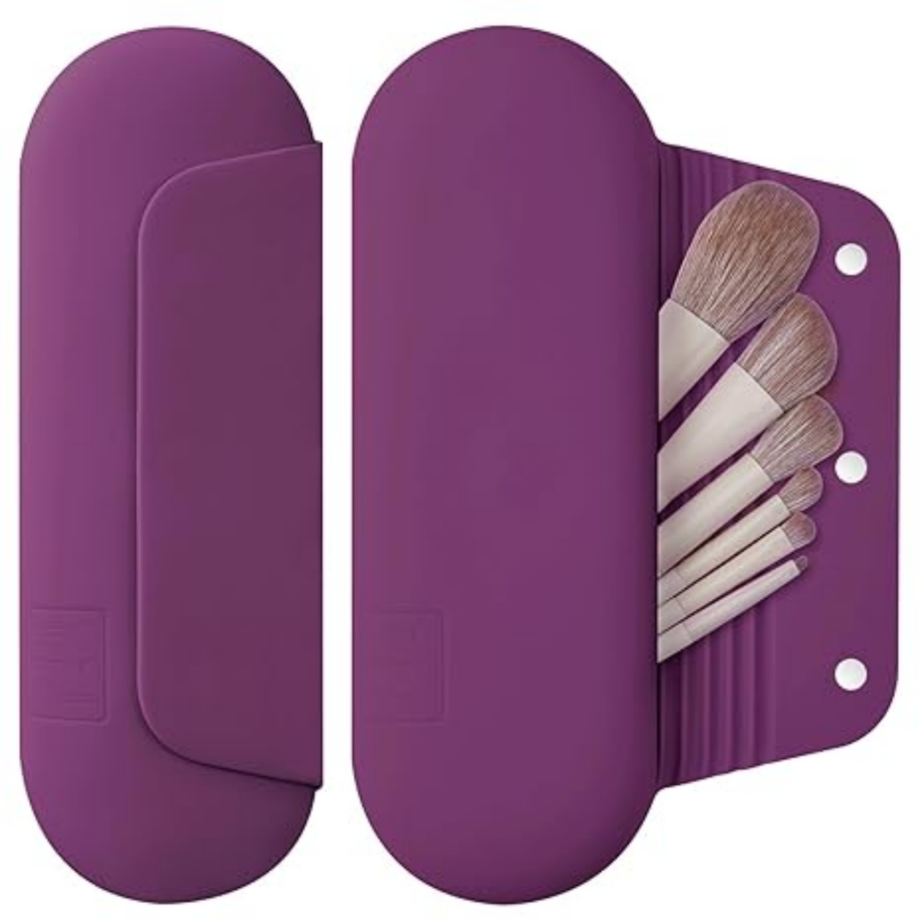 Silicone Magnetic Cosmetic Brush Bag 8