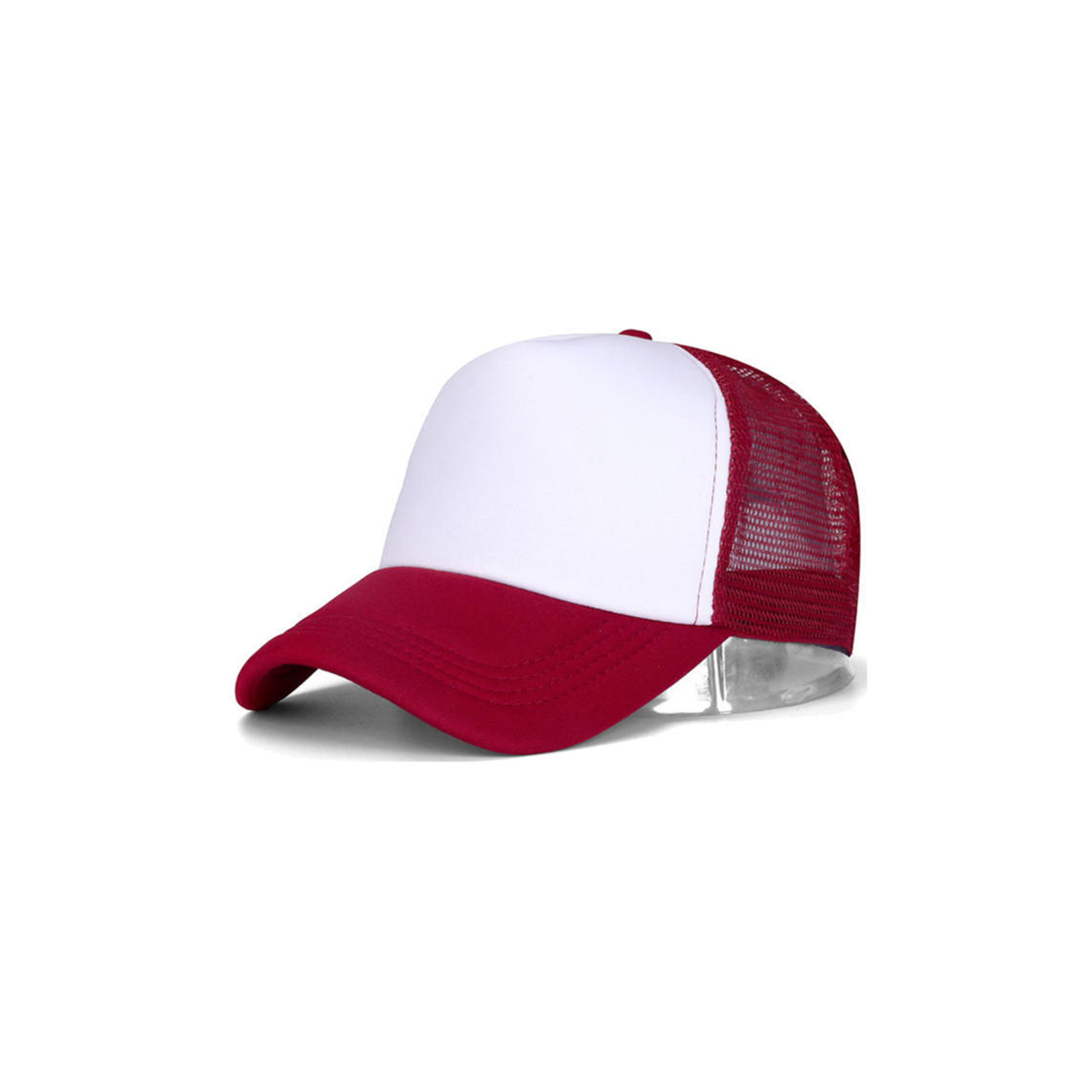 Five Panel Foam Front Trucker Cap With Mesh Back 2
