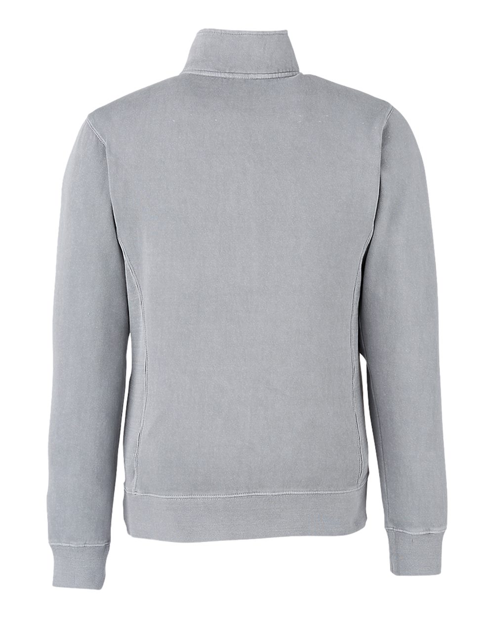 Unisex Pigment-Dyed Fleece Quarter-Zip Pullover - 8732 4