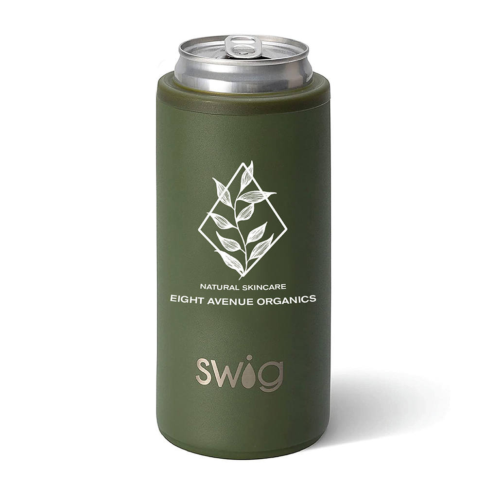 Swig® 12 oz. Skinny Matte Can Cooler 8