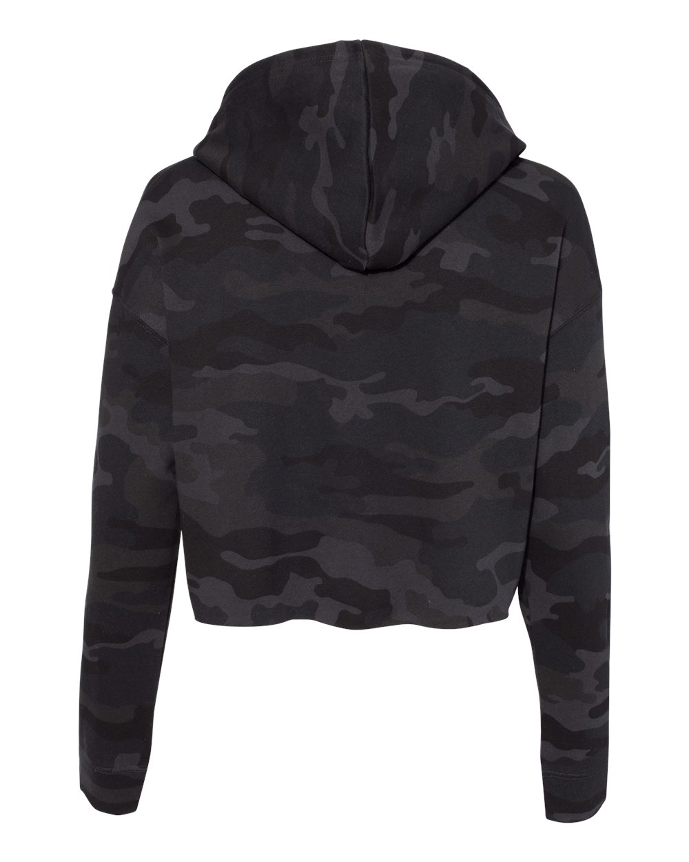 Women's Lightweight Crop Hooded Sweatshirt - AFX64CRP 16
