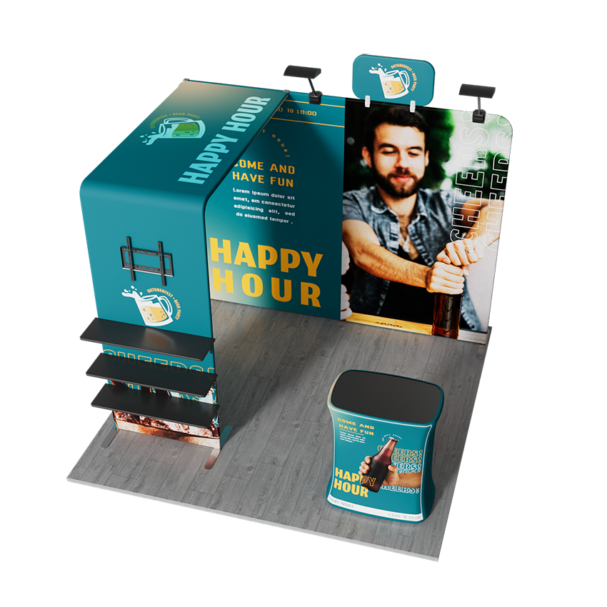 10'x10' Tradeshow Booth Kit - B Kit 6