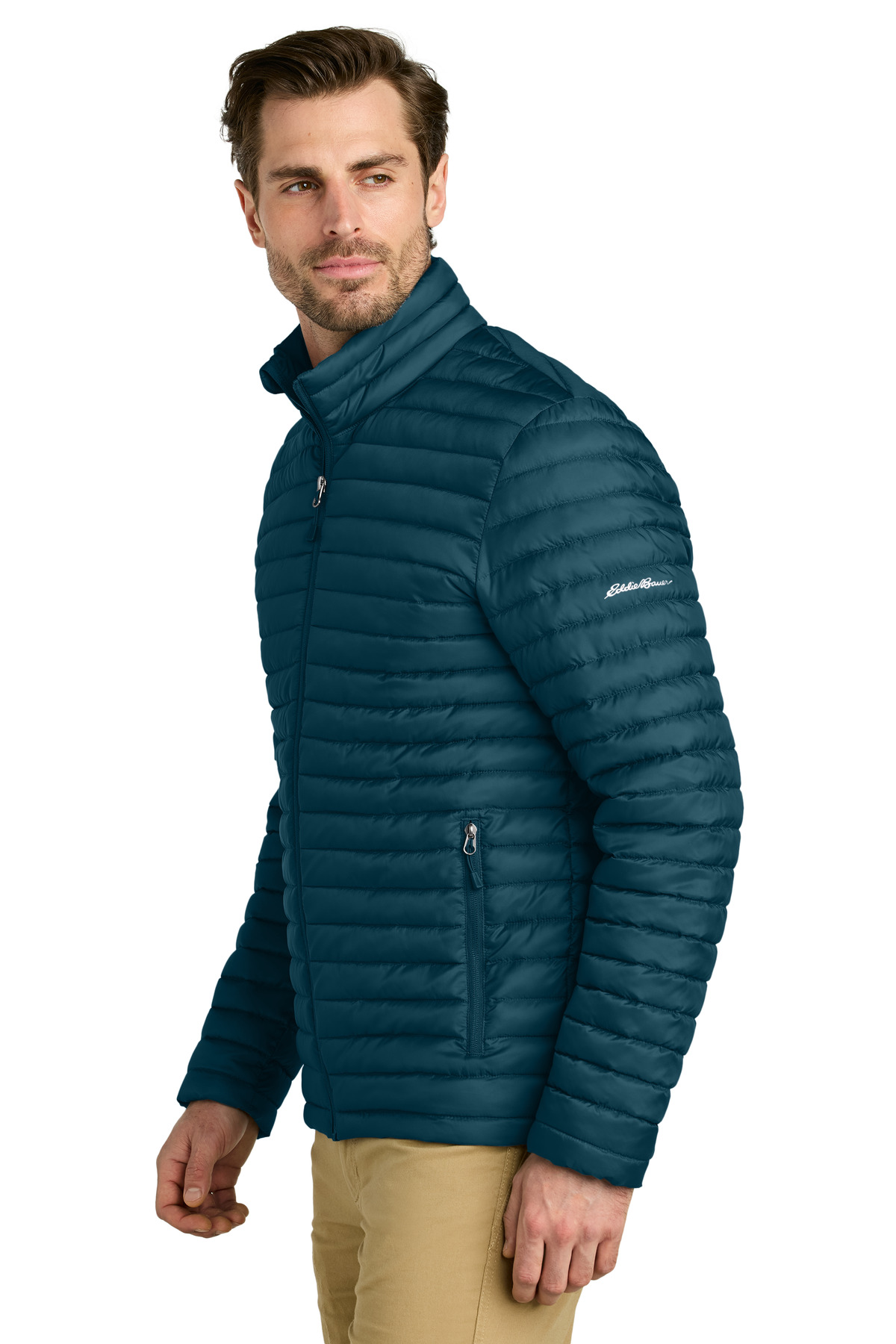 Eddie Bauer® Packable Quilted Full-Zip 1