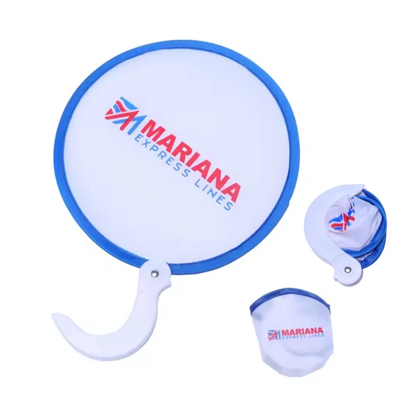Nylon Folding Handle Fan 1